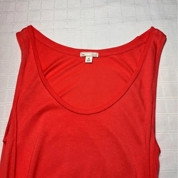 Gap Pink Tie Waist Sleeveless Dress XS High-Low Hem - Picture 4 of 8
